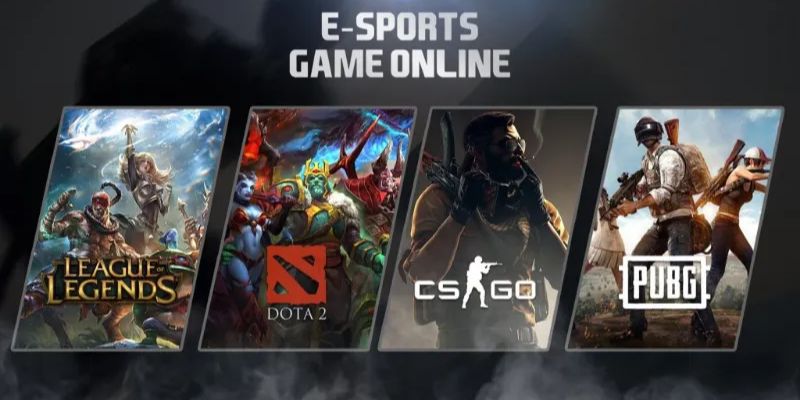 Điểm danh các tựa game E Sports làm mưa làm gió 